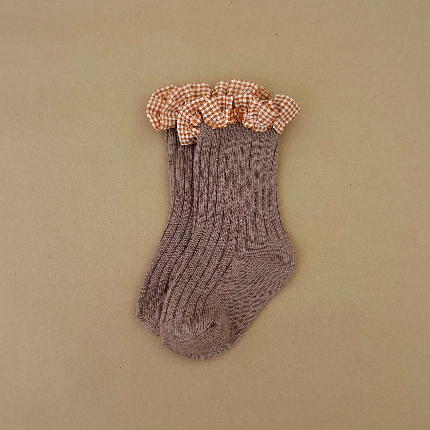 Girls Frilly Sock Mushroom